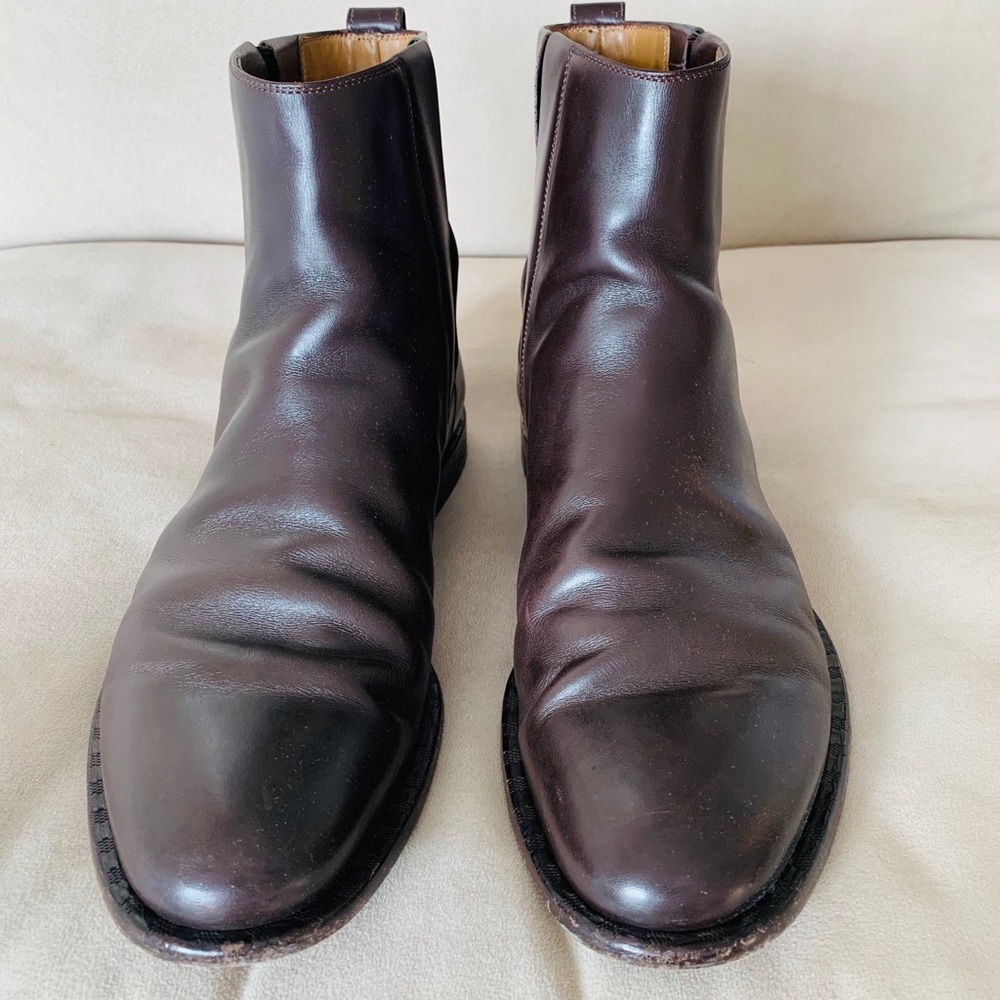 Authentic Louis Vuitton Men’s Wall St Chelsea Boot - Picture 4 of 8